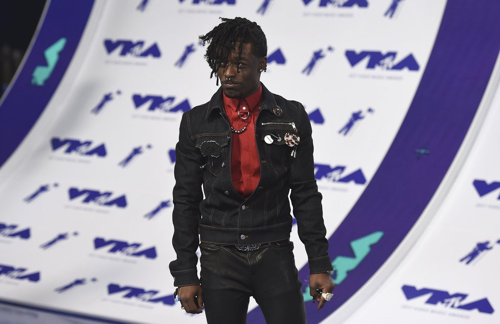 Rapper Lil Uzi Vert na předávání MTV Video Music Awards