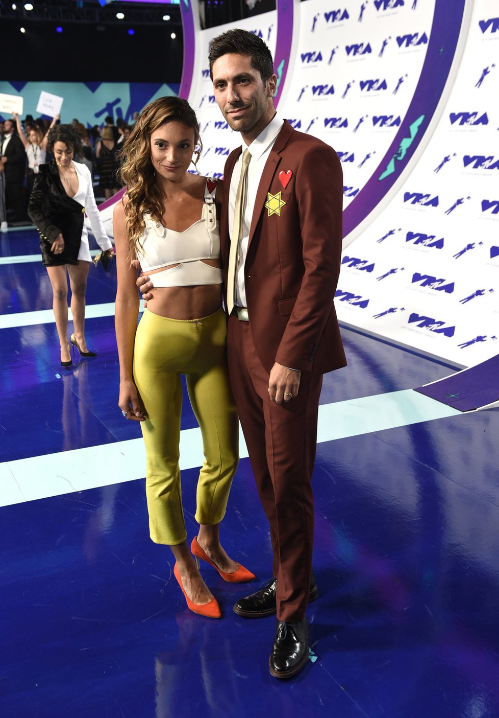 Nev Schulman a Laura Perlongo na předávání MTV Video Music Awards