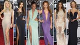 Přehlídka sexy výstřihů a rafinovaných rozparků na MTV Music Awards