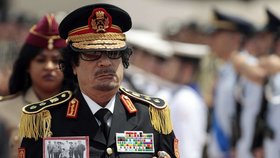 Muammar Kaddáfí, bývalý libyjský diktátor