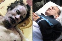 Faraón Mubarak: Když viděl mrtvého Kaddáfího, dostal infarkt