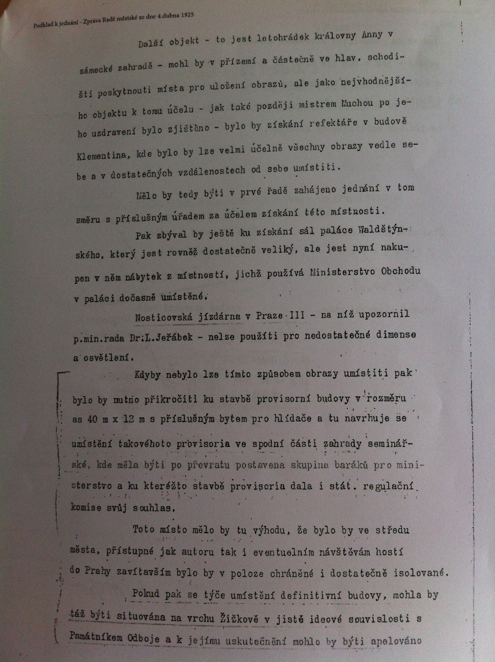 Blesk.cz získal dopis radě, který psal Alfons Mucha v roce 1925.