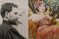 Alfons Mucha stokrát jinak: V Ivančicích kvetou jeho Květinové světy