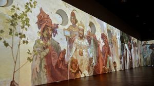Nová výstava o Alfonsi Muchovi nabídne jeho díla ke koupi ve formě NFT