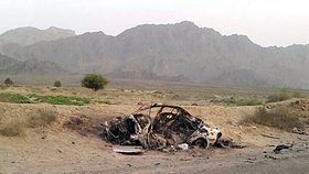 Americký dron zaútočil a zřejmě usmrtil vůdce Talibánu.