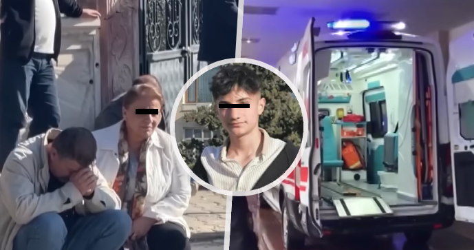 Mrtvý Muhammed Kendirci a jeho otec