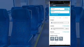 Přes aplikaci Můj vlak od ČD můžete koupit SMS jízdenky na MHD v 16 městech