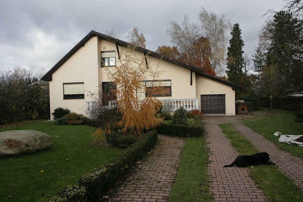 Dům v Mukařově, kde Štěpán dožil.