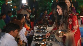 Miliardářská dcerka: Isha Ambani má za otce nejbohatšího India
