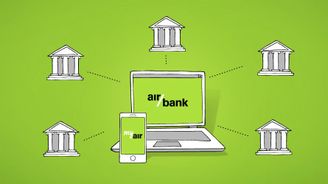 AirBank umožní napojit do internetového bankovnictví účty jiných bank