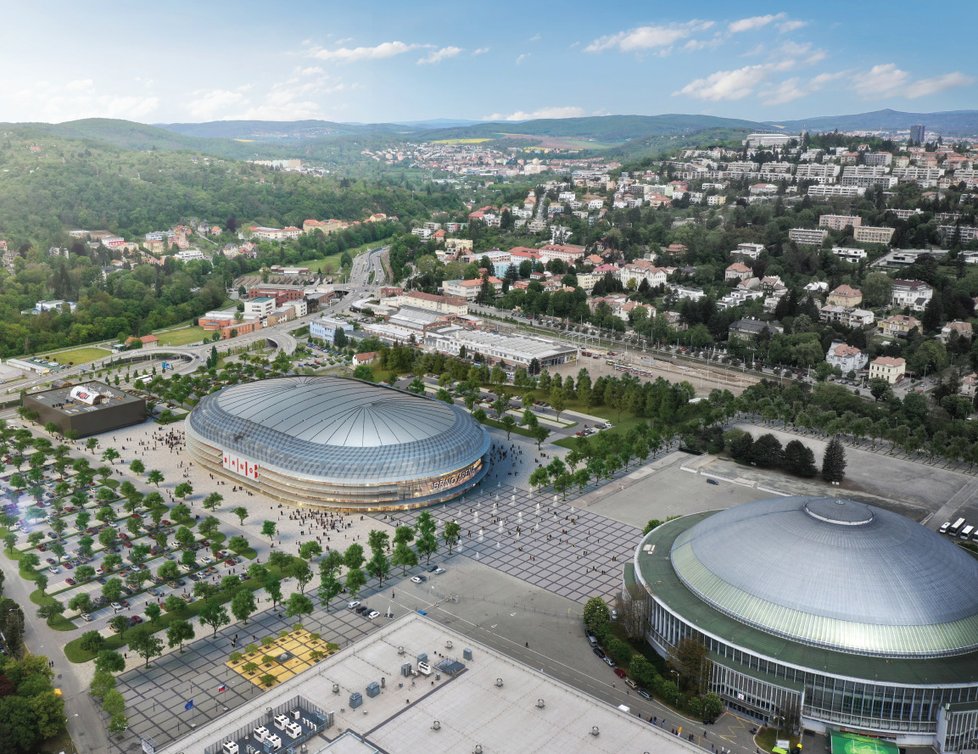 Multifunkční hala na brněnském výstavišti je největší investicí Brna v příštích letech. Přijde na více než jednu miliardu korun, hotová má být do MS v hokeji v roce 2024.