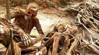 Strašidelné uzené mumie z Papuy - Nové Guiney