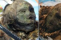Má vlasy, obočí i zuby: Led na Sibiři vydal 900 let starou mumii Polární princezny