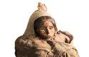 Další slavnou Tarimskou mumií je Kráska z Loulanu s vlasy měděné barvy
