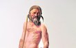 Rekonstrukce Ötziho podoby.