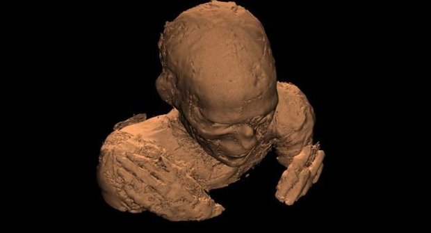 Mumie ve skeneru