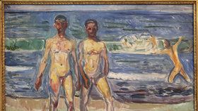 Jeden z nejdražších obrazů světa od Edvarda Muncha: Muži na břehu