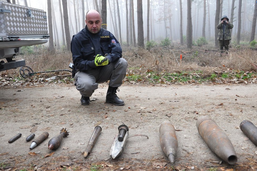 Boří les mezi Břeclaví a Valticemi je i více než 70 let od skončení 2. světové války plný nejrůznější munice. Podle odhadů je jí tam několik desítek tisíc kusů.