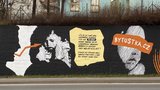 Nový mural ve Frýdku-Místku: Nebijte děti! Lidé jsou z něj nadšení