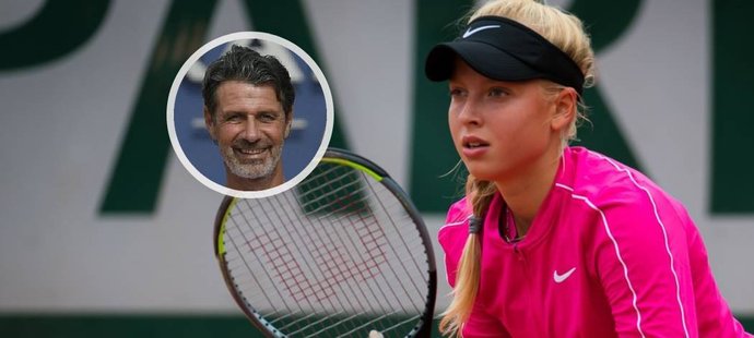 Patrick Mouratoglou ve své tenisové akademii vybrušuje český talent Brendu Fruhvirtovou