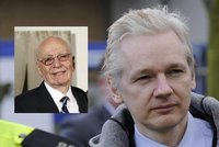 Šéf Wikileaks hrozí mediálnímu magnátovi!