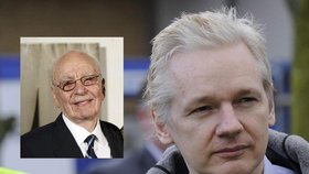 Assange ví, že mu teče do bot. Murdocha chce na svou stranu dostat pomocí hrozby!