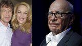 Jaggerova bývalá manželka Jerry Hall: Nabrnkla si miliardáře Murdocha