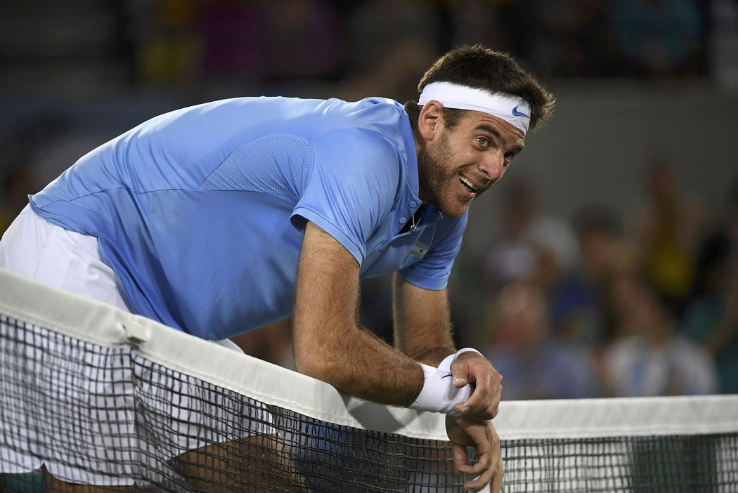 Argentinský tenista Juan Martín del Potro ve finále na Andyho Murrayho nestačil