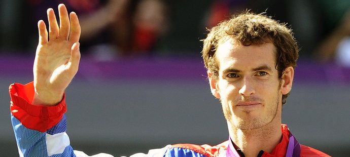 Andy Murray s olympijskou medailí