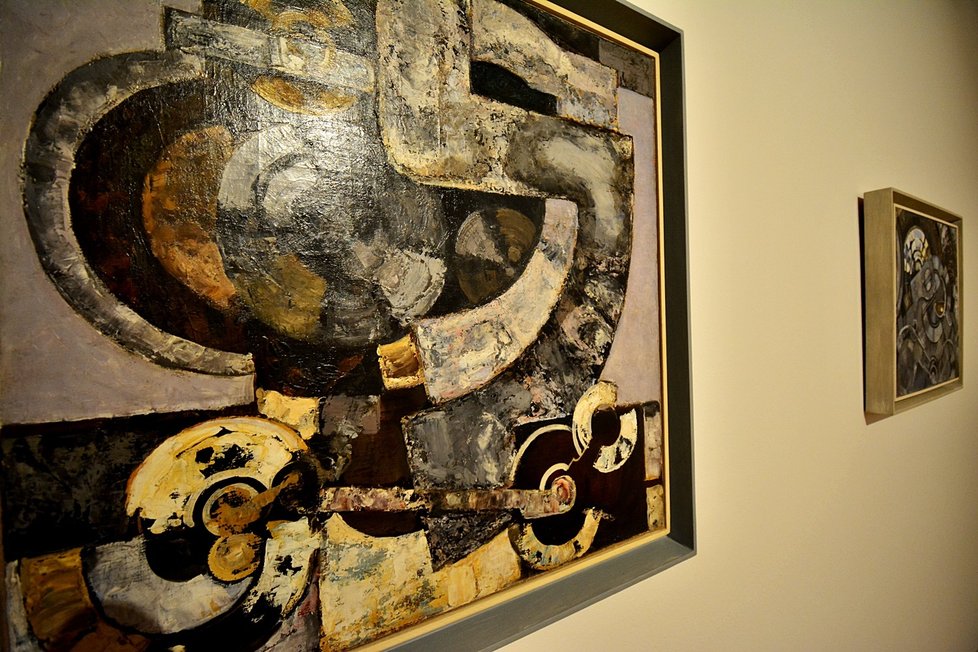 Výstava Mistři světového umění představuje tvorbu Františka Kupky a Otta Gutreunda