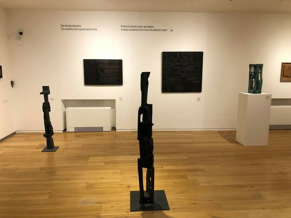 V Museu Kampa je k vidění výstava sochaře Zbyňka Sekala, jehož tvorbu výrazně ovlivnilo uvěznění v koncentračním táboře