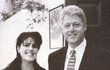 Bill Clinton s "oddanou" stážistkou Lewinskou