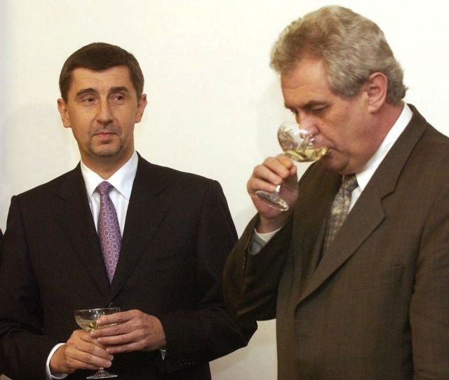 Andrej Babiš v roce 2002