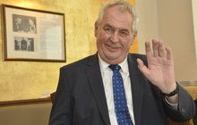 Ťukněte si s celebritou! Prezident Miloš Zeman slaví 72!