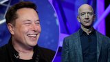 Šéf Amazonu přišel po drahém rozvodu o prvenství: Nejbohatším mužem světa je Elon Musk