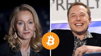 Autorka Harryho Pottera Rowlingová a šéf Tesly Musk se potkali ve zvláštní twitterové debatě o bitcoinu