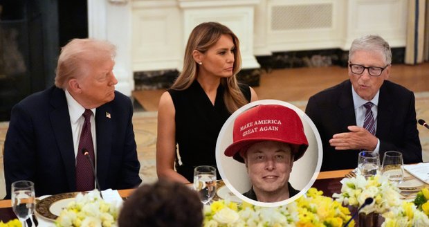 Melania hostila technologické titány: Muska nepozvala, Gates naštval Trumpovy fandy