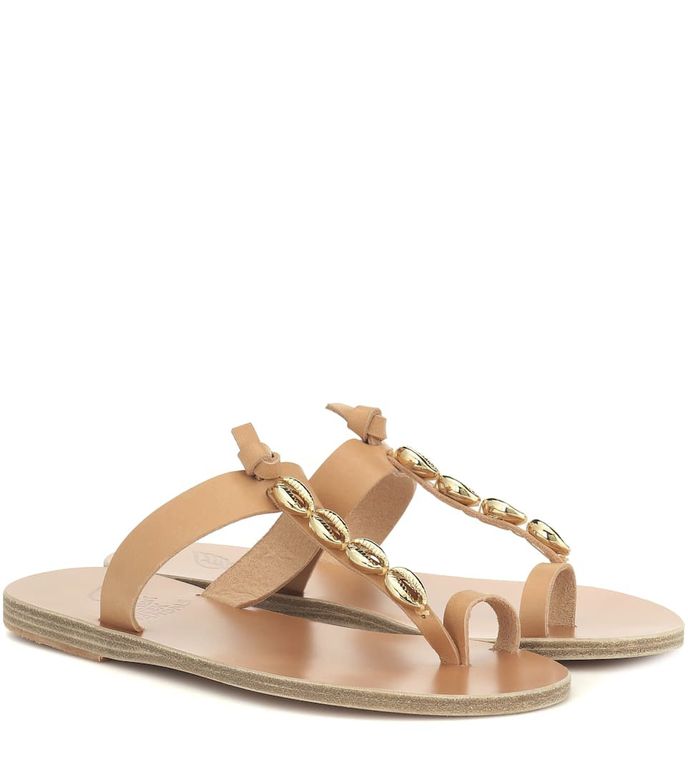 Ancient Greek Sandals, 155 eur, prodává MyTheresa.com