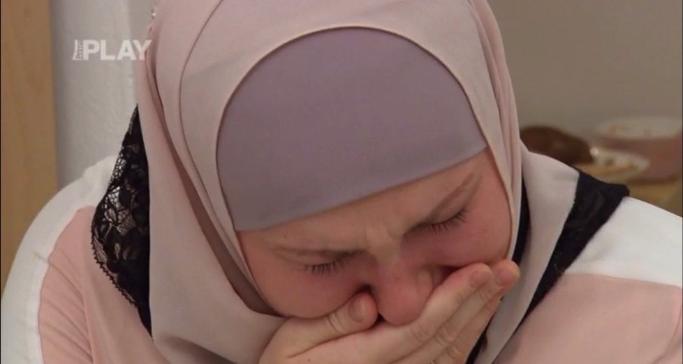 Muslimka Káťa v slzách. Spolusoutěžící ji dojali.