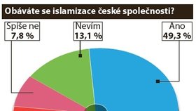 Obáváte se islamizace české společnosti?