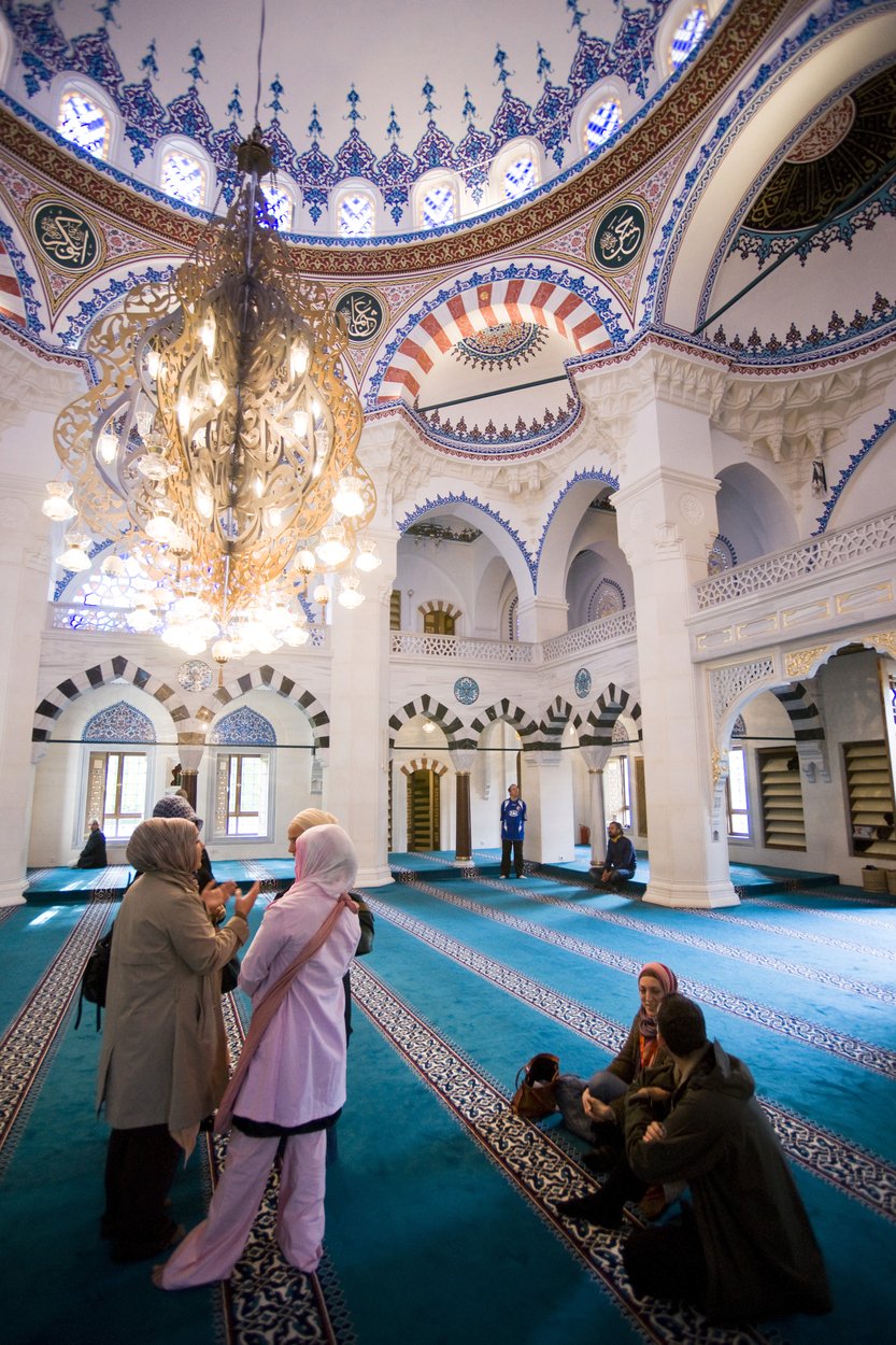 Muslimové v jedné z berlínských mešit (ilustrační foto)
