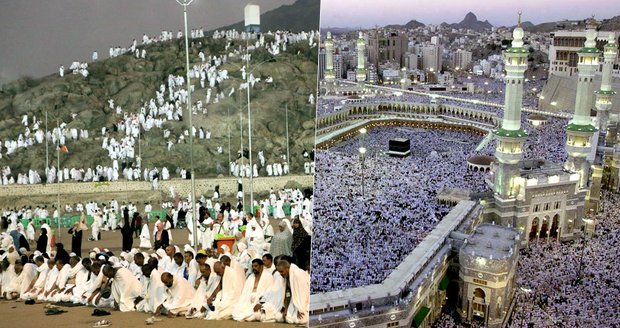 Muslim, kam se podíváš: Davy lidí zahájily první rituály na pouti do Mekky!