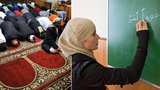 Muslimové v Česku: Ombudsmanka souhlasí se šátky, a teď...  Budou zakládat školy a oddávat?