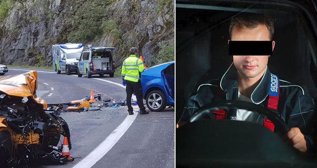 Řidič „mustangu smrti“ popsal vteřiny před nehodou: Za volant už asi nemůžu, litoval