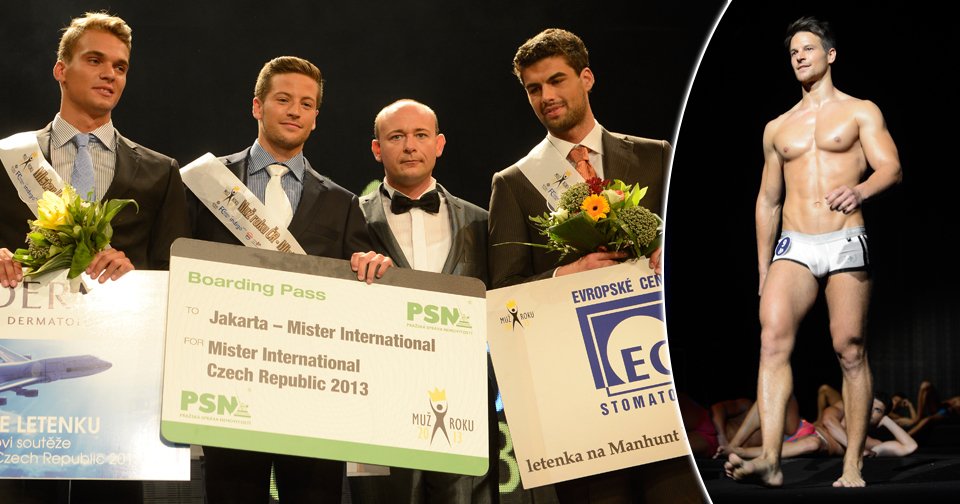 Vítězem soutěže Muž roku 2013 se stal fešák z Brna Antonín Beránek