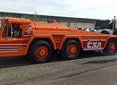 Návoz vozů do Muzea nákladních automobilů TATRA