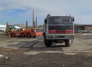 Návoz vozů do Muzea nákladních automobilů TATRA