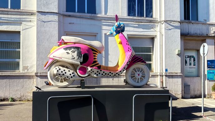 Muzeum Piaggio v Pontedera Muzeum Piaggio v Pontedera