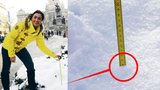 Nohavico, koukej: U Muzea je 8 centimetrů sněhu!