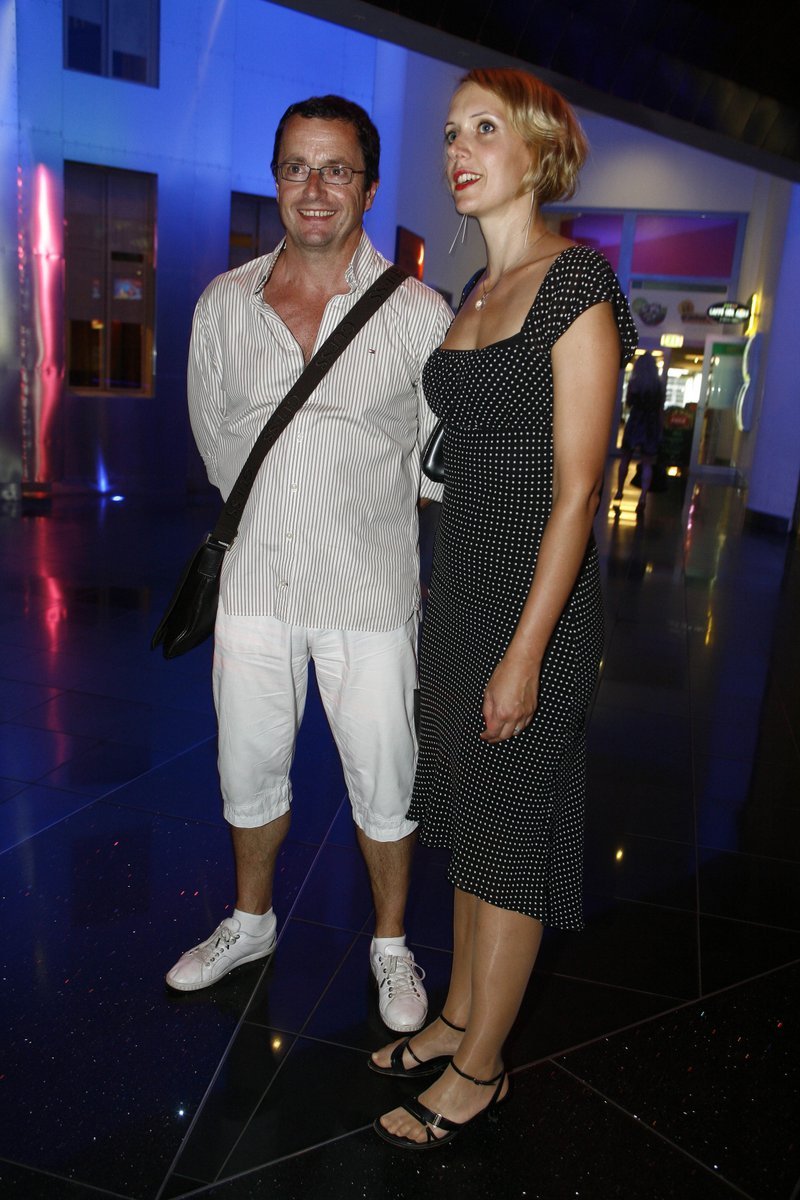 Michal Viewegh s manželkou